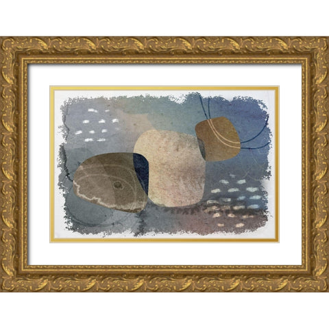 Clarification Gold Ornate Wood Framed Art Print with Double Matting by Naskrent, Delores