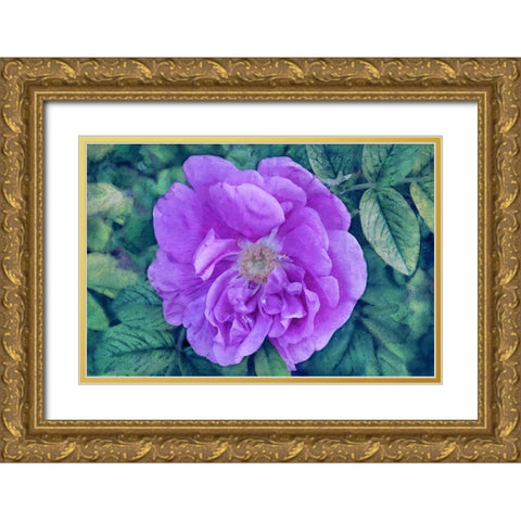 A Touch of Heaven Gold Ornate Wood Framed Art Print with Double Matting by Robertson, Leda