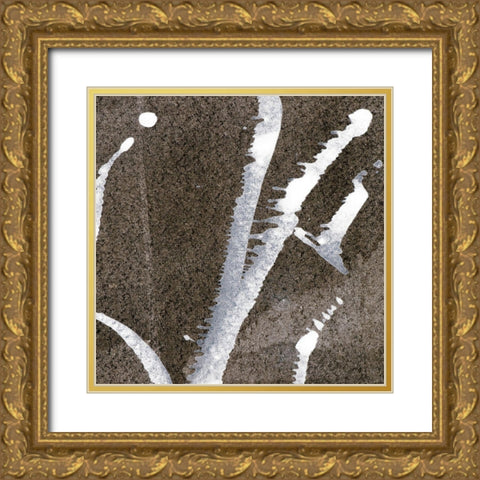 Largo 100 Gold Ornate Wood Framed Art Print with Double Matting by Aryai, Sia