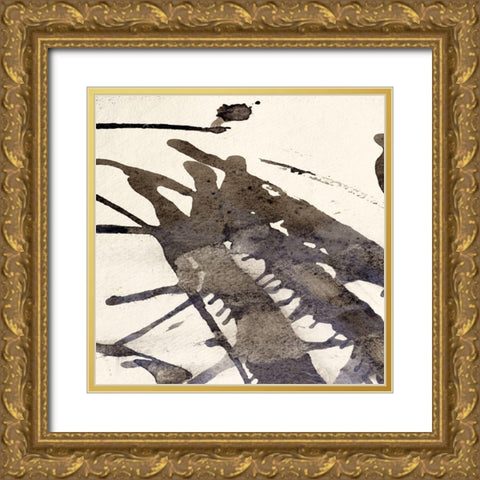 Largo 103 Gold Ornate Wood Framed Art Print with Double Matting by Aryai, Sia