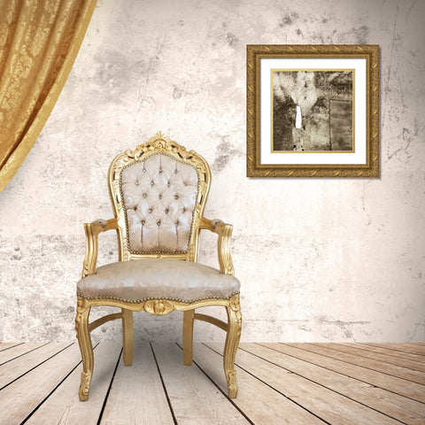 Largo 106 Gold Ornate Wood Framed Art Print with Double Matting by Aryai, Sia