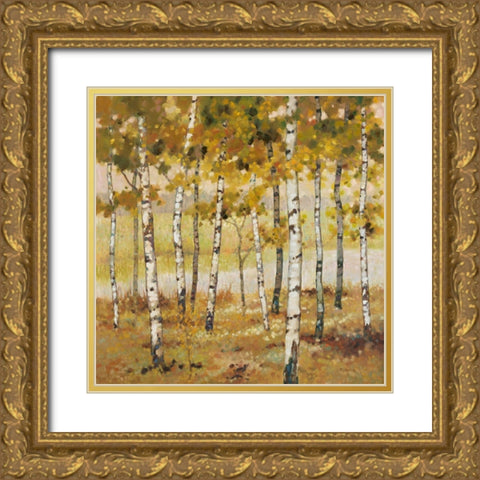 Brookside Gold Ornate Wood Framed Art Print with Double Matting by Reynolds, Graham