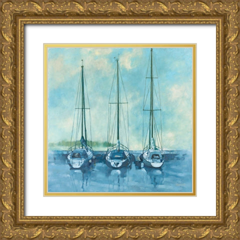 Tied Up II Gold Ornate Wood Framed Art Print with Double Matting by Reynolds, Graham