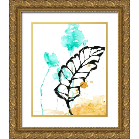 Moment in Nature III Gold Ornate Wood Framed Art Print with Double Matting by Joy, Julie