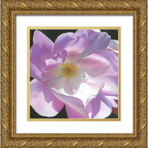 Evidence Gold Ornate Wood Framed Art Print with Double Matting by Montana, Enzo