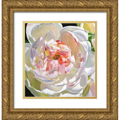 Here,There And Everywhere Gold Ornate Wood Framed Art Print with Double Matting by Montana, Enzo