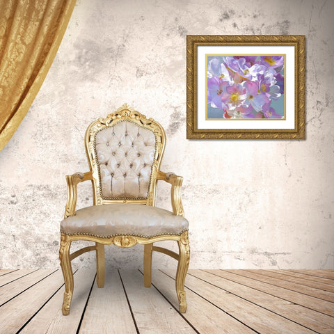 Dear Mama Gold Ornate Wood Framed Art Print with Double Matting by Montana, Enzo