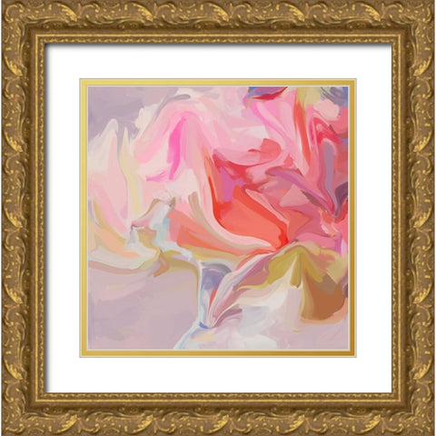 Freedom of expression I Gold Ornate Wood Framed Art Print with Double Matting by Orlov, Irena