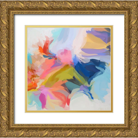 Life Of Our Time Gold Ornate Wood Framed Art Print with Double Matting by Orlov, Irena