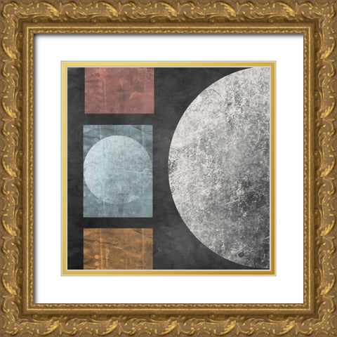 Geometry Mystery Moon II Gold Ornate Wood Framed Art Print with Double Matting by Orlov, Irena