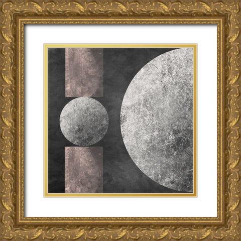 Geometry Mystery Moon III Gold Ornate Wood Framed Art Print with Double Matting by Orlov, Irena