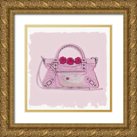 Bagful III Gold Ornate Wood Framed Art Print with Double Matting by Smith, Karen