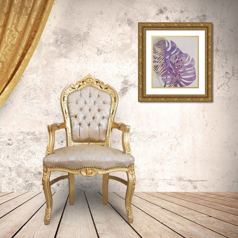 Tropics Gold Ornate Wood Framed Art Print with Double Matting by Smith, Karen