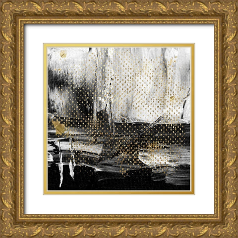 Sprinkles I Gold Ornate Wood Framed Art Print with Double Matting by Smith, Karen