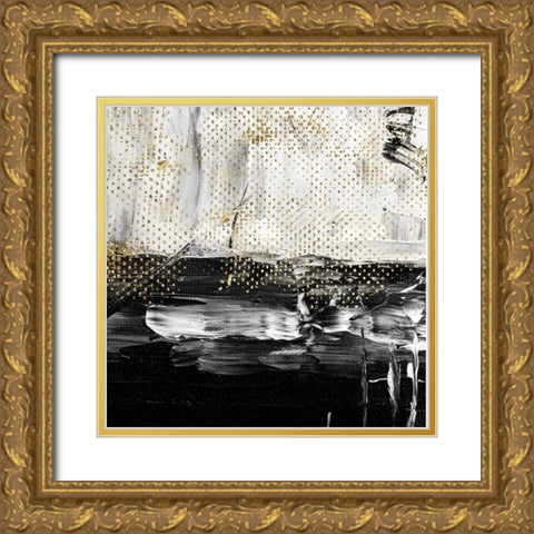 Sprinkles II Gold Ornate Wood Framed Art Print with Double Matting by Smith, Karen