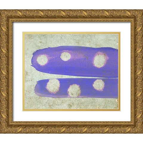 Micro World I Gold Ornate Wood Framed Art Print with Double Matting by Surma, Agata