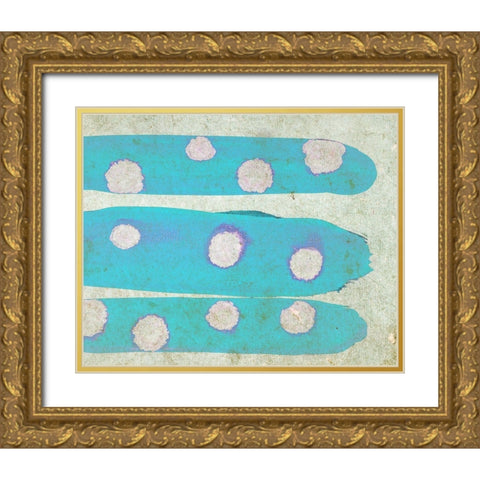 Micro World III Gold Ornate Wood Framed Art Print with Double Matting by Surma, Agata