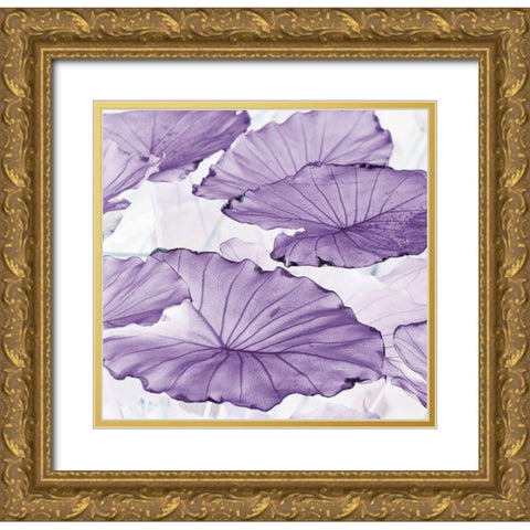 Botanicals Gold Ornate Wood Framed Art Print with Double Matting by Surma, Agata