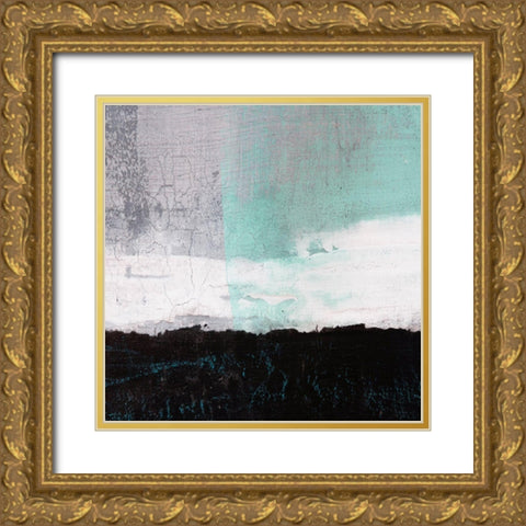 Amaze 47 Gold Ornate Wood Framed Art Print with Double Matting by Aryai, Sia