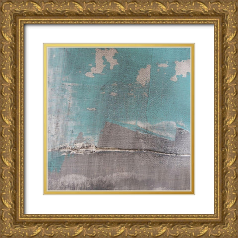 Amaze 50 Gold Ornate Wood Framed Art Print with Double Matting by Aryai, Sia