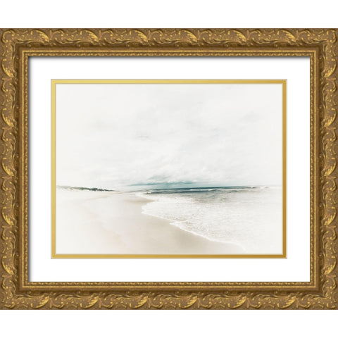 Bleached Beach I Gold Ornate Wood Framed Art Print with Double Matting by Curinga, Kim
