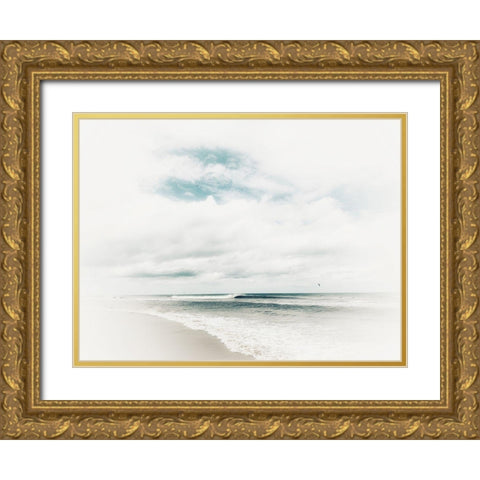 Bleached Beach II Gold Ornate Wood Framed Art Print with Double Matting by Curinga, Kim