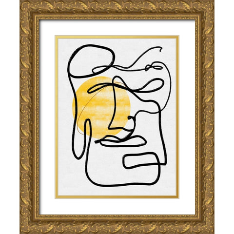 Into the Void I Gold Ornate Wood Framed Art Print with Double Matting by Holman, Nicholas