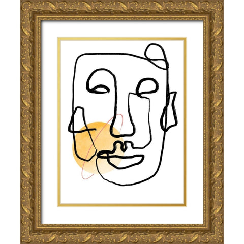 Into the Void II Gold Ornate Wood Framed Art Print with Double Matting by Holman, Nicholas