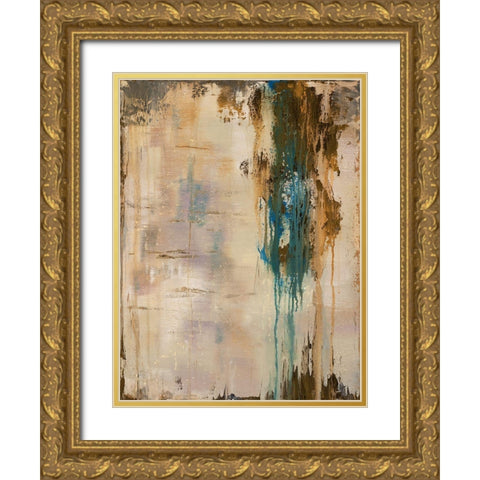 Infinite Tim and Place Gold Ornate Wood Framed Art Print with Double Matting by Joy, Julie