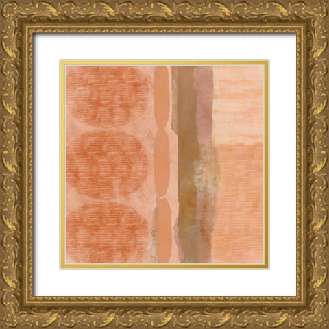 Okavango Sunset I Gold Ornate Wood Framed Art Print with Double Matting by Kouta, Flora