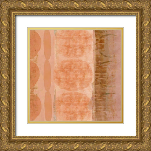 Okavango Sunset II Gold Ornate Wood Framed Art Print with Double Matting by Kouta, Flora