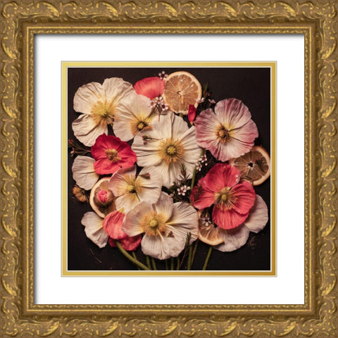 Sweet and Sour Gold Ornate Wood Framed Art Print with Double Matting by Maclean, Leah