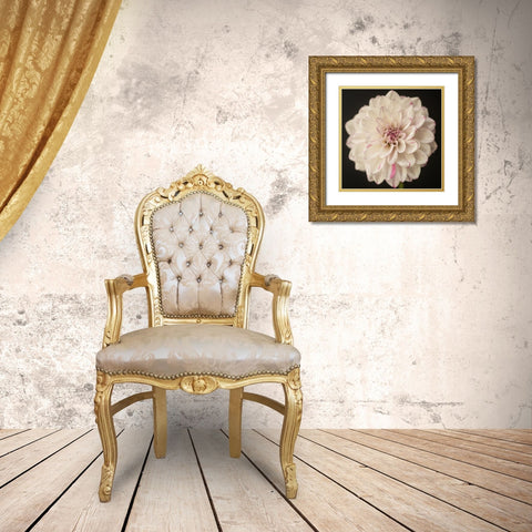 Lilac Speckles Gold Ornate Wood Framed Art Print with Double Matting by Maclean, Leah