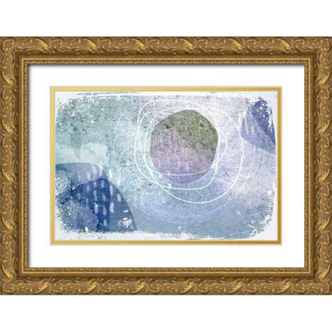 Tall Tale Gold Ornate Wood Framed Art Print with Double Matting by Naskrent, Delores