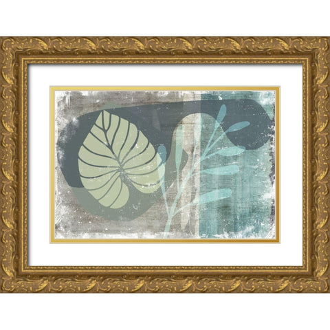 Seasonal Crop  Gold Ornate Wood Framed Art Print with Double Matting by Naskrent, Delores