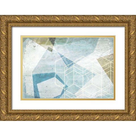 Coping Gold Ornate Wood Framed Art Print with Double Matting by Naskrent, Delores