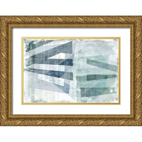 Sill Plate Gold Ornate Wood Framed Art Print with Double Matting by Naskrent, Delores