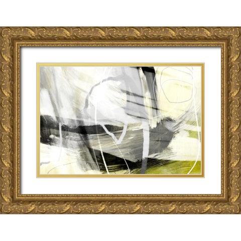 Shout it Out Gold Ornate Wood Framed Art Print with Double Matting by Naskrent, Delores