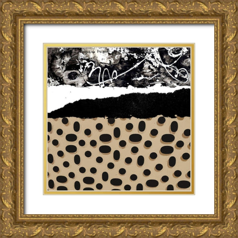 Converse I Gold Ornate Wood Framed Art Print with Double Matting by Smith, Karen