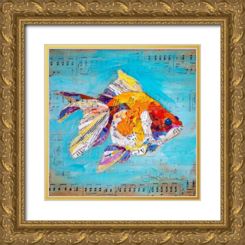 Door Prize Gold Ornate Wood Framed Art Print with Double Matting by St Hilaire, Elizabeth