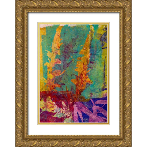 Wander Gold Ornate Wood Framed Art Print with Double Matting by St Hilaire, Elizabeth