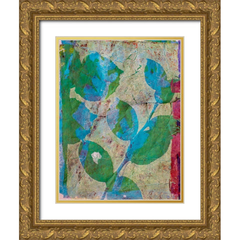 In My Dream Gold Ornate Wood Framed Art Print with Double Matting by St Hilaire, Elizabeth