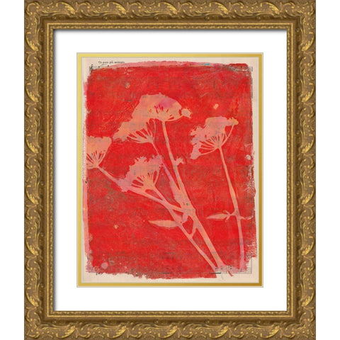 A Queen Anne II Gold Ornate Wood Framed Art Print with Double Matting by St Hilaire, Elizabeth