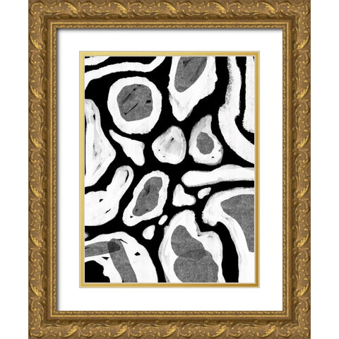 Subtle Transformation II Gold Ornate Wood Framed Art Print with Double Matting by Holman, Nicholas