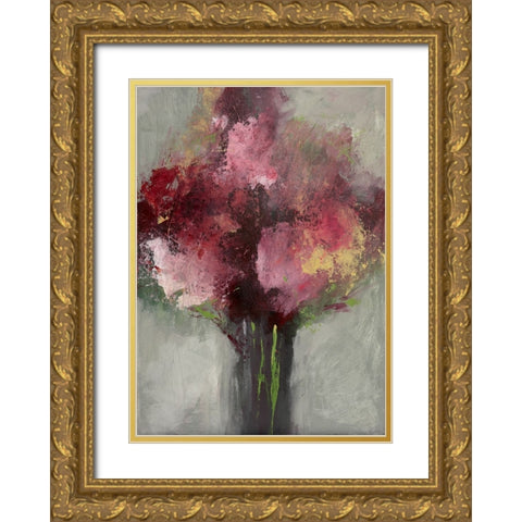 Pastel Delight II Gold Ornate Wood Framed Art Print with Double Matting by Eaton, Winnie