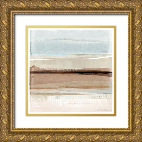 Winter Sands II Gold Ornate Wood Framed Art Print with Double Matting by Kouta, Flora
