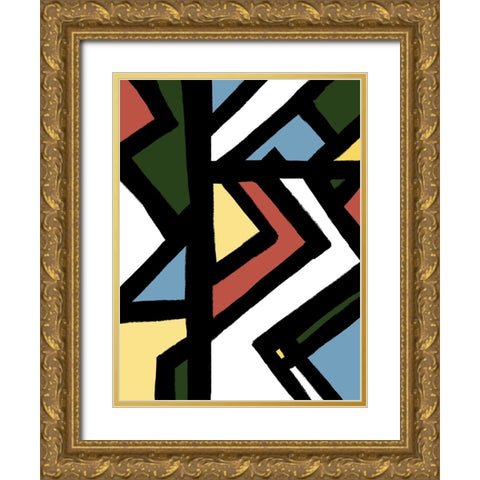 The View From Here I Gold Ornate Wood Framed Art Print with Double Matting by Schlotzhauer, Jim