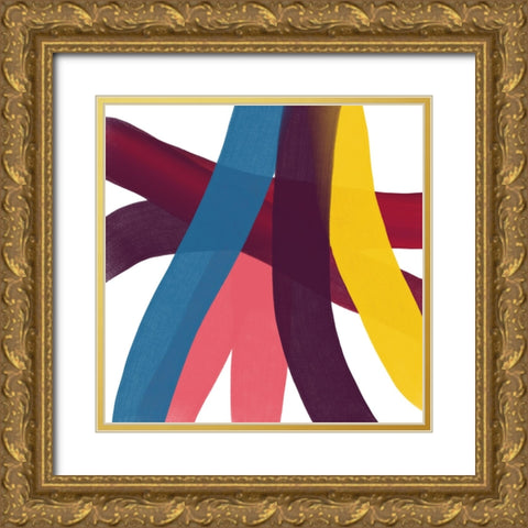 Hip To Be Square I Gold Ornate Wood Framed Art Print with Double Matting by Schlotzhauer, Jim