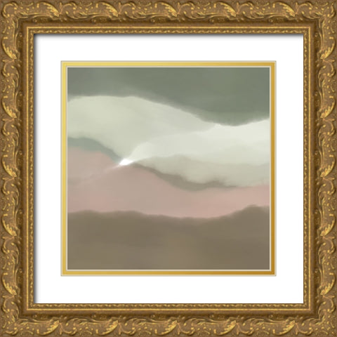 Cielo Vista II Gold Ornate Wood Framed Art Print with Double Matting by Schlotzhauer, Jim
