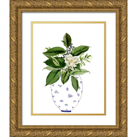 In the Pot II Gold Ornate Wood Framed Art Print with Double Matting by Smith, Karen